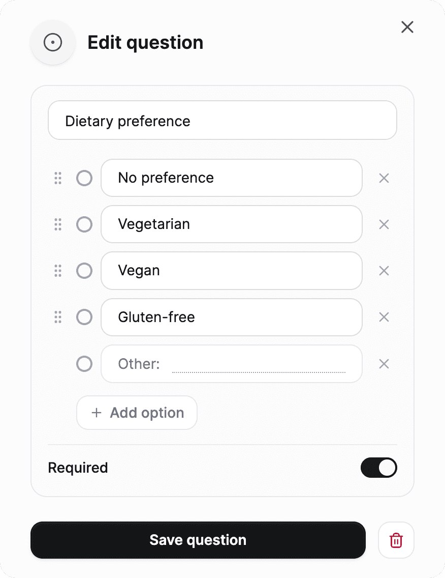The question editor on Coliven