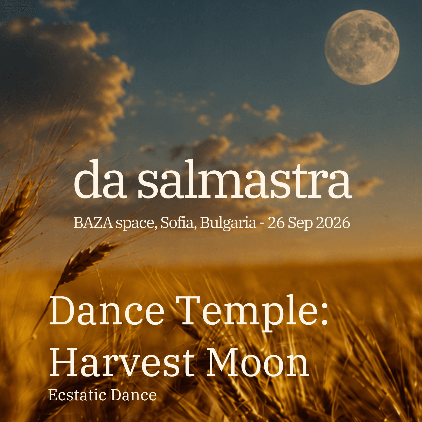Ecstatic Dance Temple: Harvest Moon main photo
